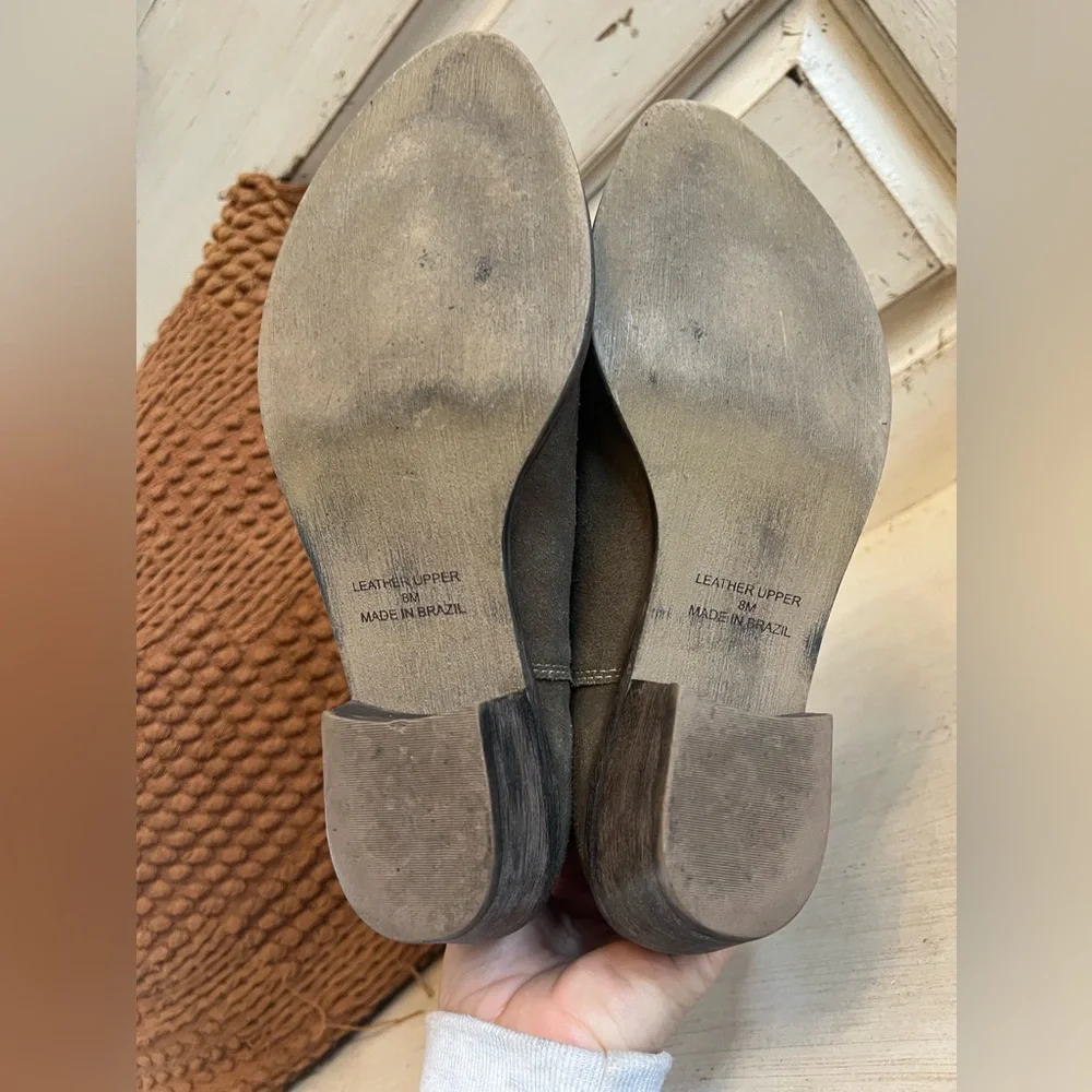 Leather low cowgirl boots - Picture 5 of 6